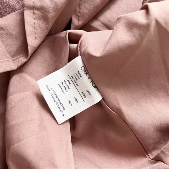 OAK + Fort | 1396 Romper Mauve Size Small - Picture 7 of 8